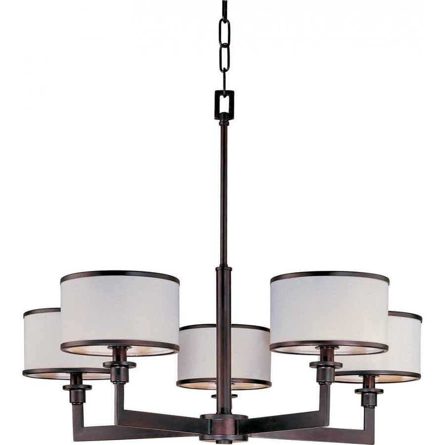 Nexus 27.75 Inch Semi Flush Mount Light – Oil Rubbed Bronze