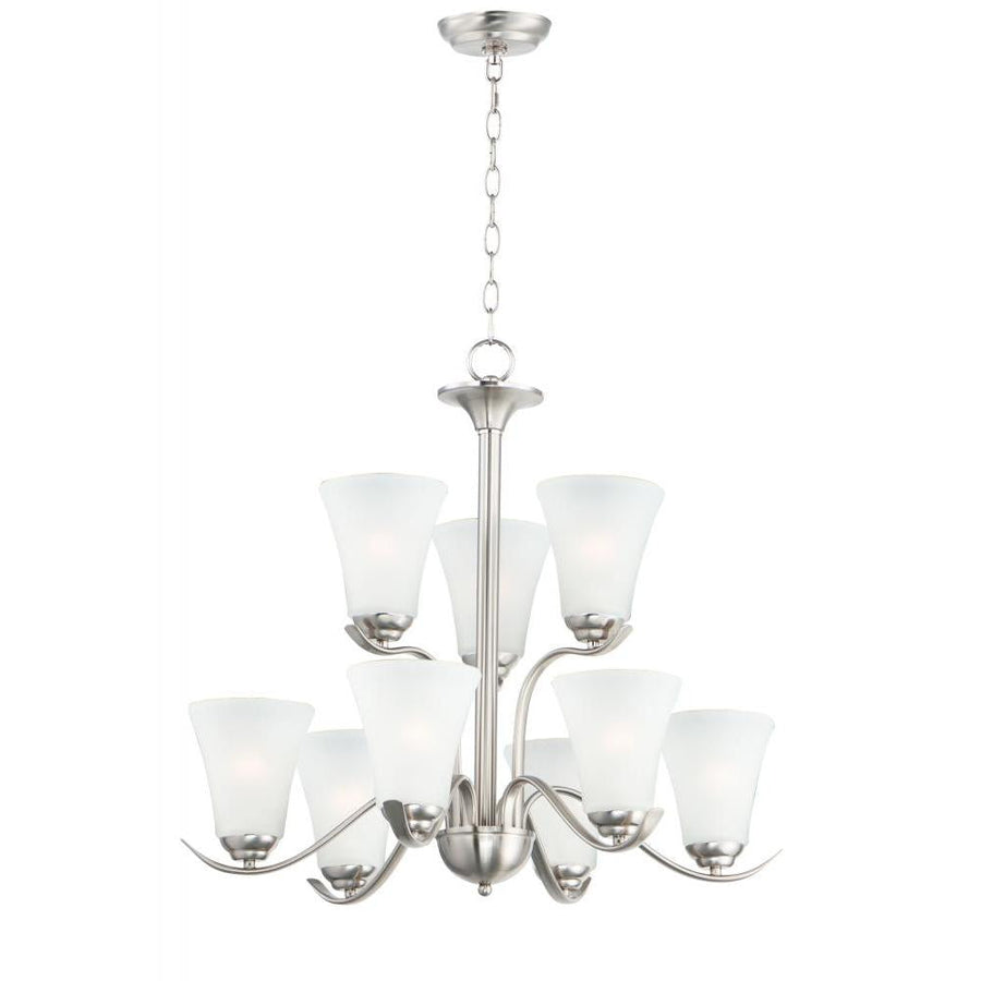 Vital 26 Inch Chandelier – Satin Nickel