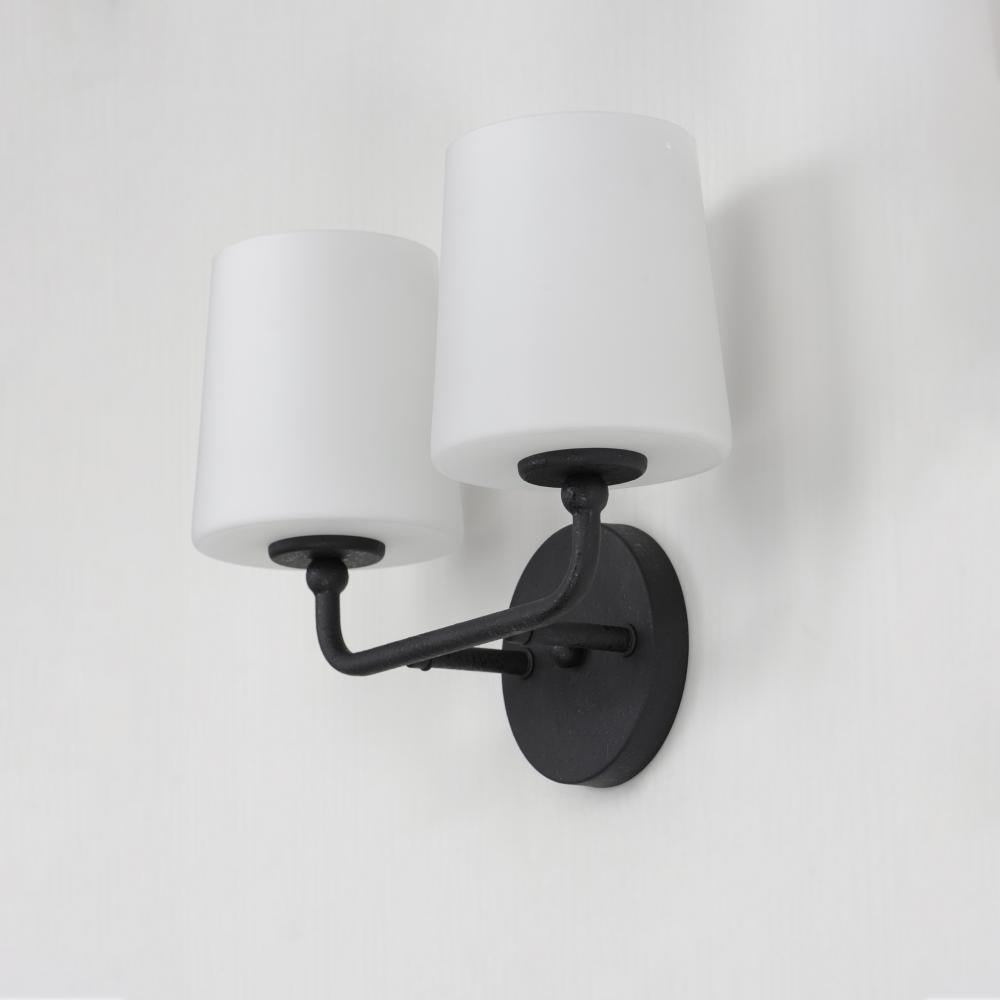 Maxim Lighting BRISTOL 12092SWAR Sconce Traditional - Black