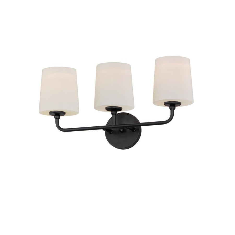 Maxim Lighting 12093SWBK Bristol 20.75 Inch Bathroom Vanity - Black