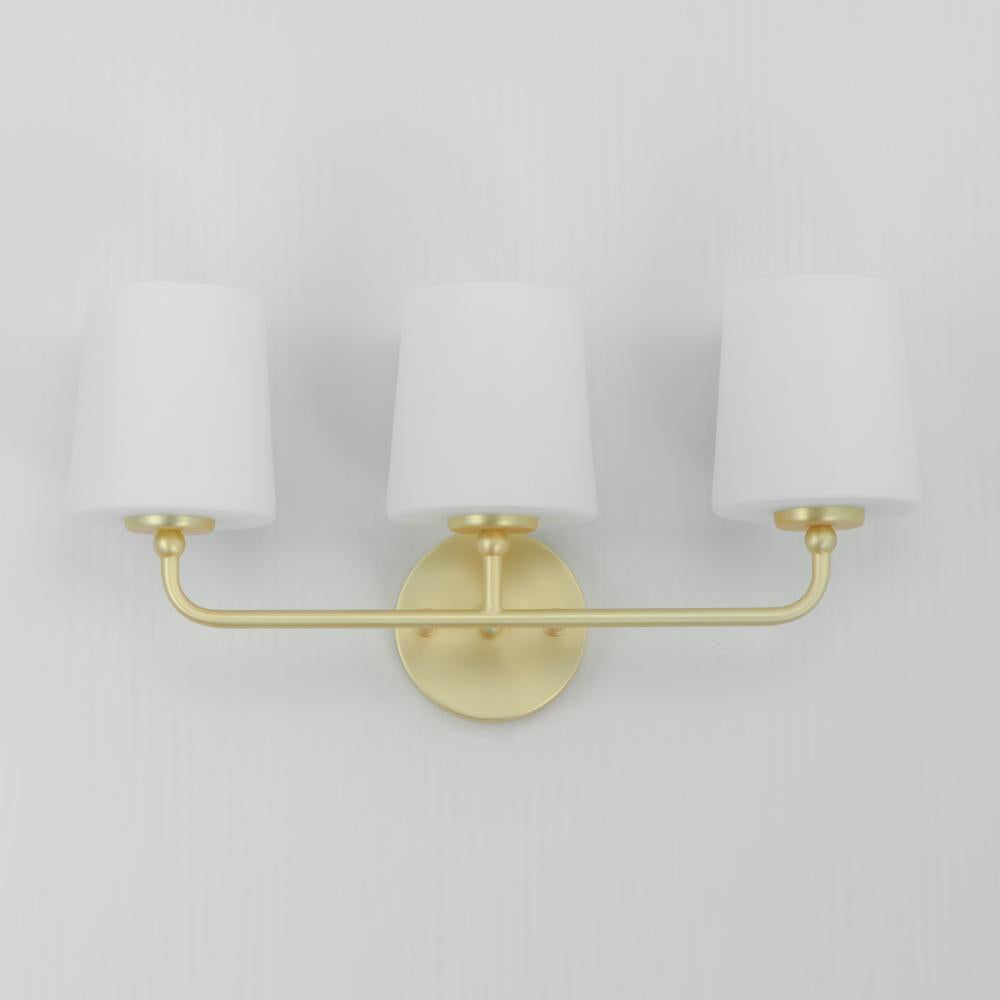 Maxim Lighting BRISTOL 12093SWSBR Bathroom Fixture Traditional - Brass