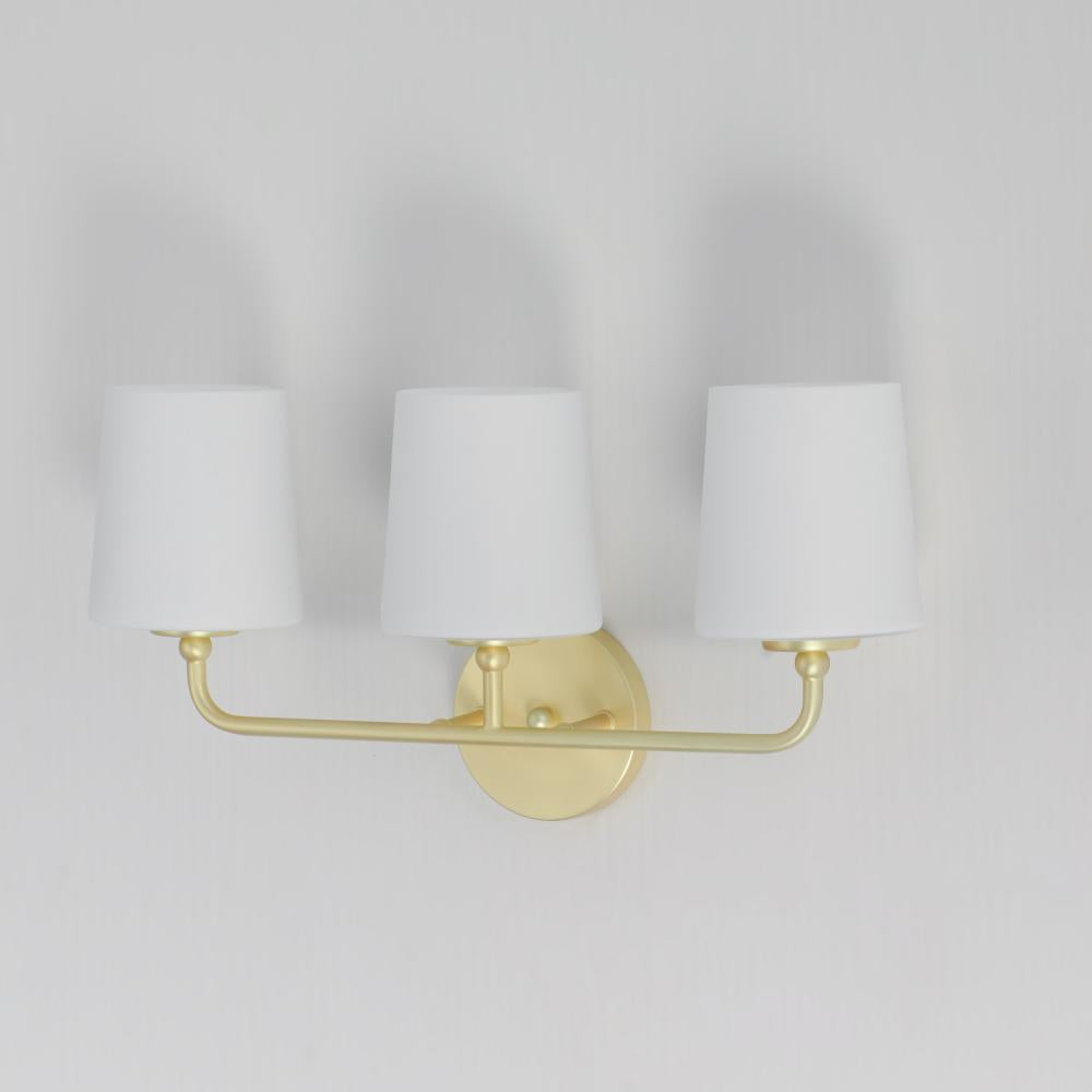 Maxim Lighting BRISTOL 12093SWSBR Bathroom Fixture Traditional - Brass