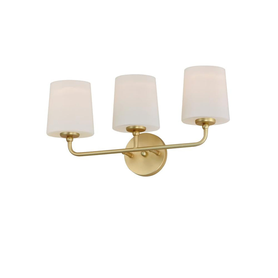 Maxim Lighting 12093SWSBR Bristol 20.75 Inch Bathroom Vanity - Satin Brass