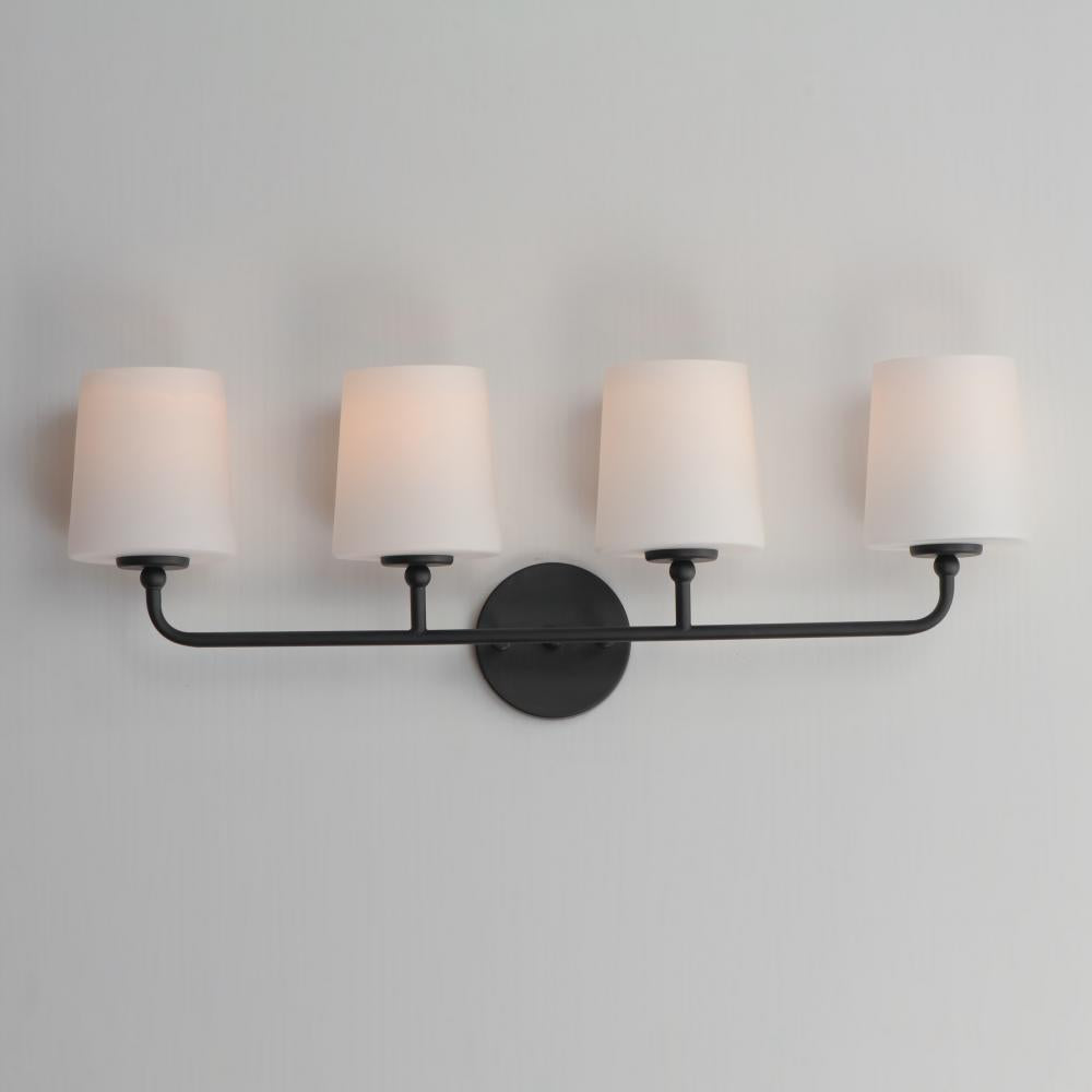 Maxim Lighting BRISTOL 12094SWBK Bathroom Fixture Traditional - Black