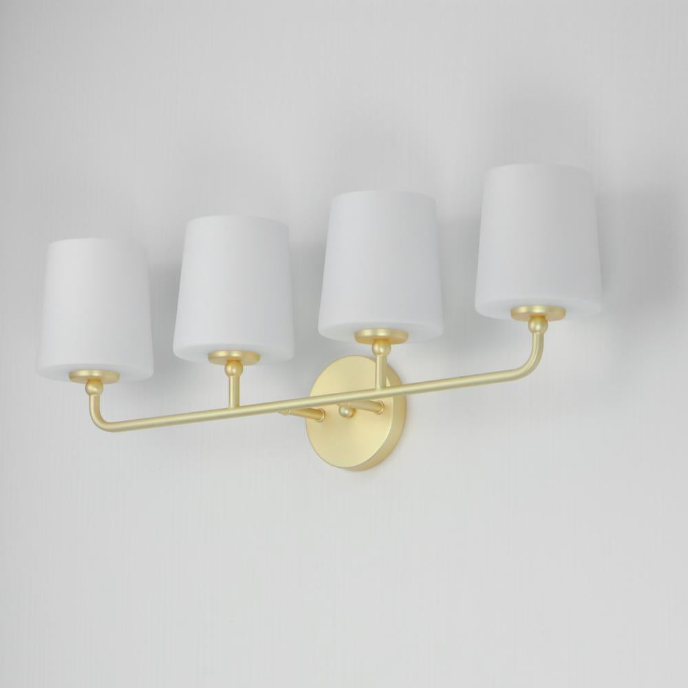 Maxim Lighting BRISTOL 12094SWSBR Bathroom Fixture Traditional - Brass