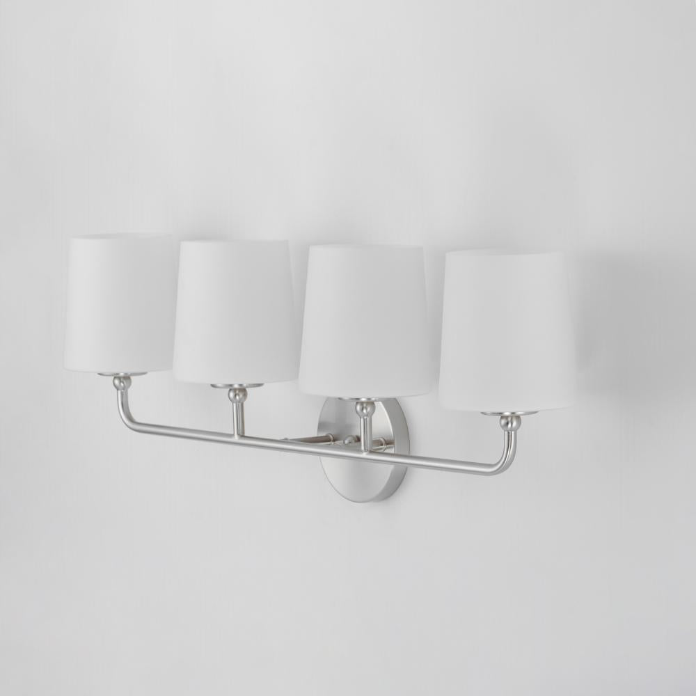 Maxim Lighting BRISTOL 12094SWSN Bathroom Fixture Traditional - Nickel