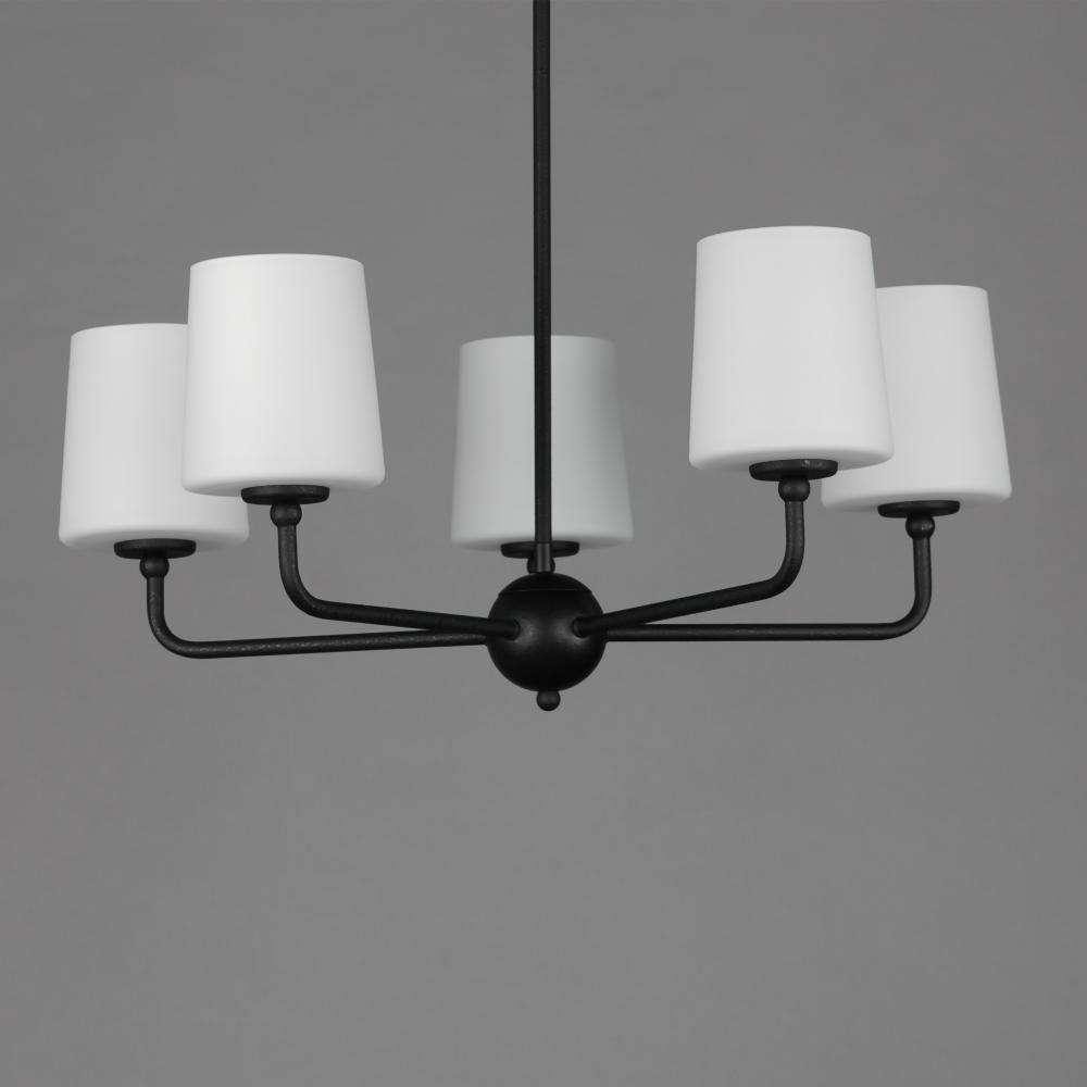 Maxim Lighting BRISTOL 12095SWAR Chandelier Traditional - Black