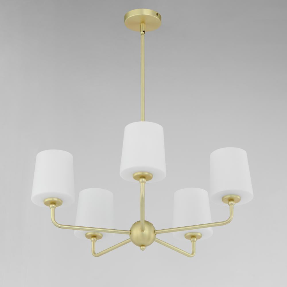 Maxim Lighting BRISTOL 12095SWSBR Chandelier Traditional - Brass