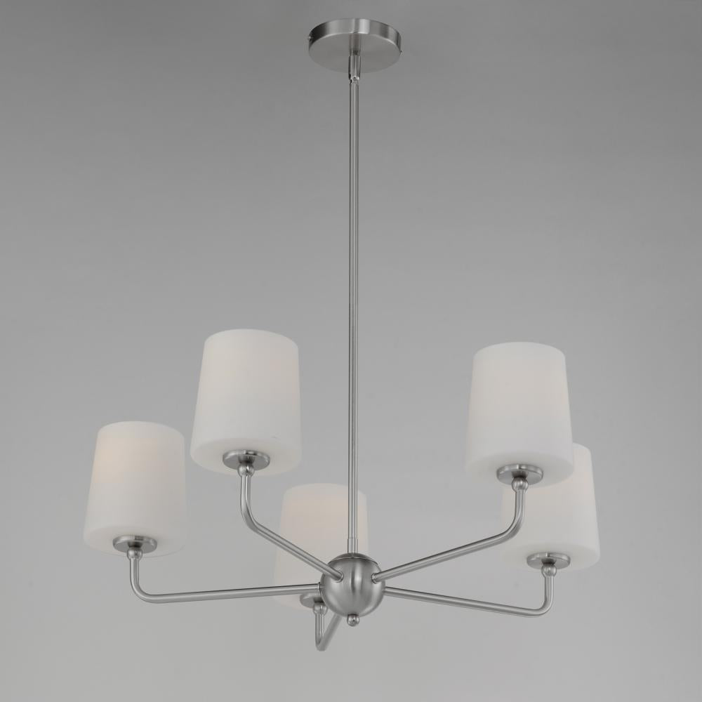 Maxim Lighting BRISTOL 12095SWSN Chandelier Traditional - Nickel