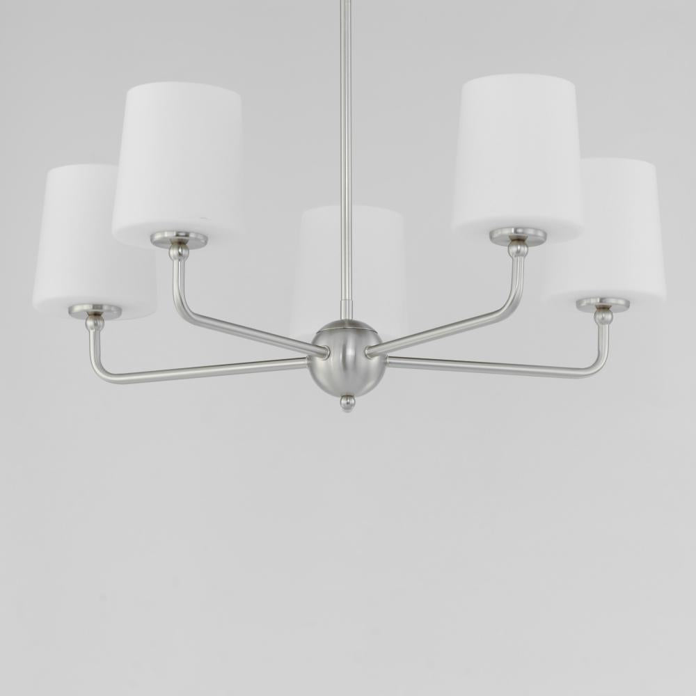 Maxim Lighting BRISTOL 12095SWSN Chandelier Traditional - Nickel