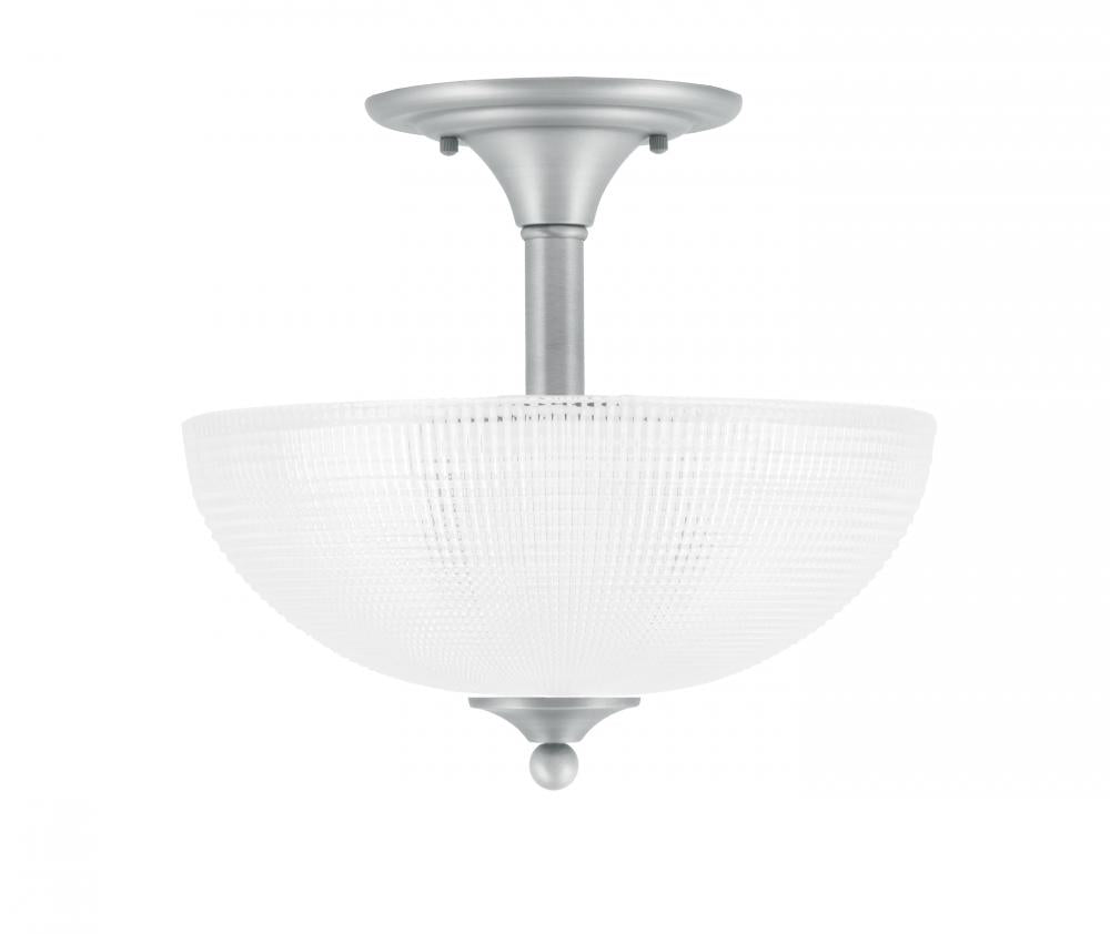 Toltec Company SEMI FLUSHES 121-BN-540 Semi Flush Mt - Nickel