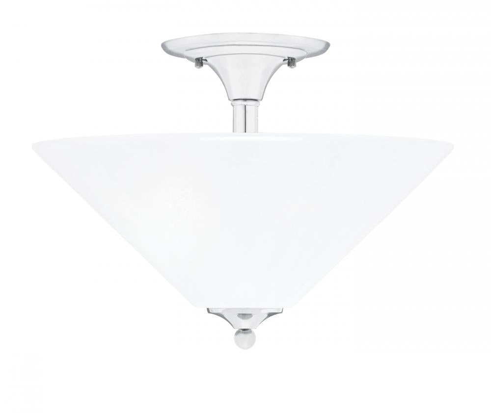 Toltec Company SEMI FLUSHES 121-CH-2161 Semi Flush Mt - Chrome