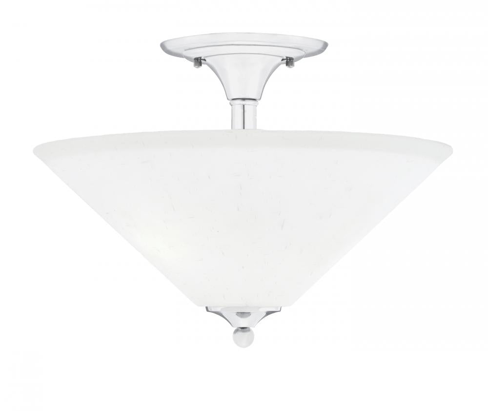 Toltec Company SEMI FLUSHES 121-CH-318 Semi Flush Mt - Chrome