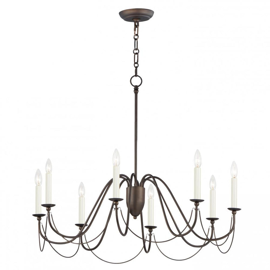 Plumette 36 Inch Chandelier – Chestnut Bronze