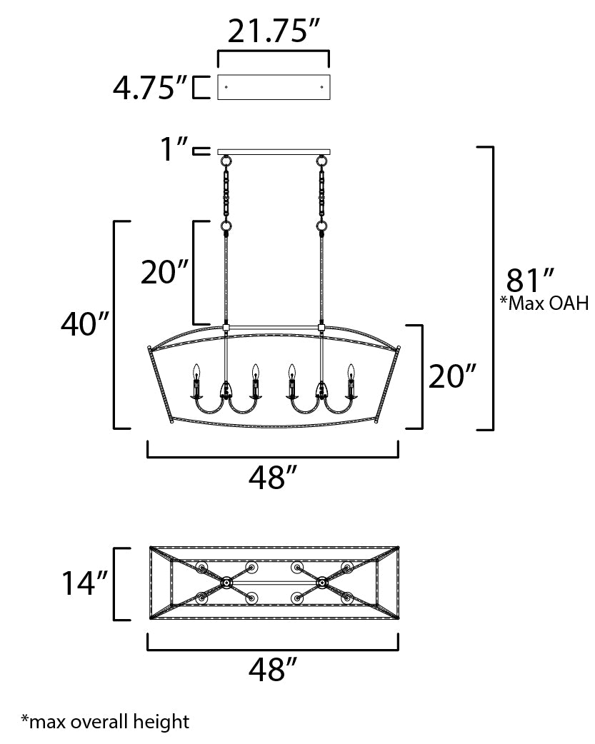 Plumette-Linear Pendant