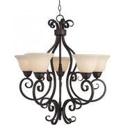 Manor-Single-Tier Chandelier