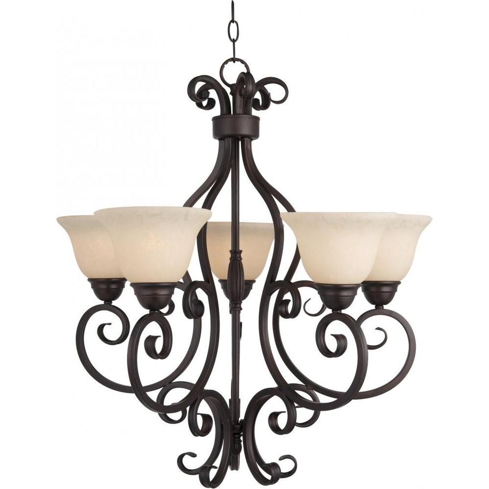 Manor-Single-Tier Chandelier