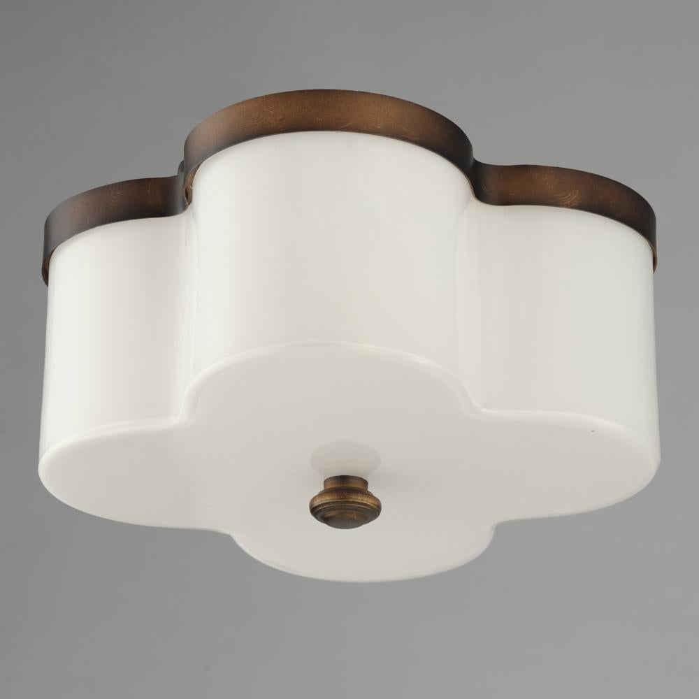 Maxim Lighting CLOVER 12240WTANB Flush Mount Bohemian - Bronze