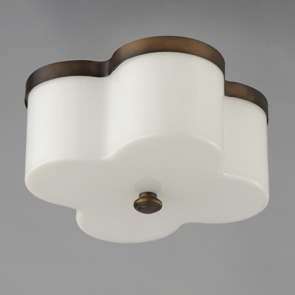 Maxim Lighting CLOVER 12240WTANB Flush Mount Bohemian - Bronze