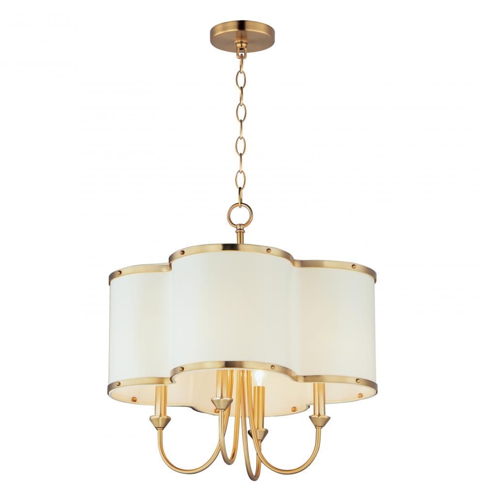 Maxim Lighting CLOVER 12246OFSBR Chandelier Bohemian - Brass