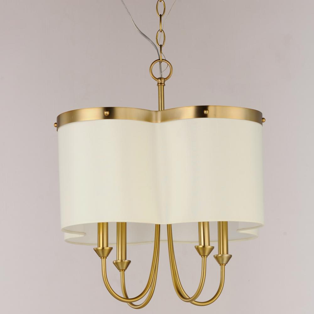 Maxim Lighting CLOVER 12246OFSBR Chandelier Bohemian - Brass