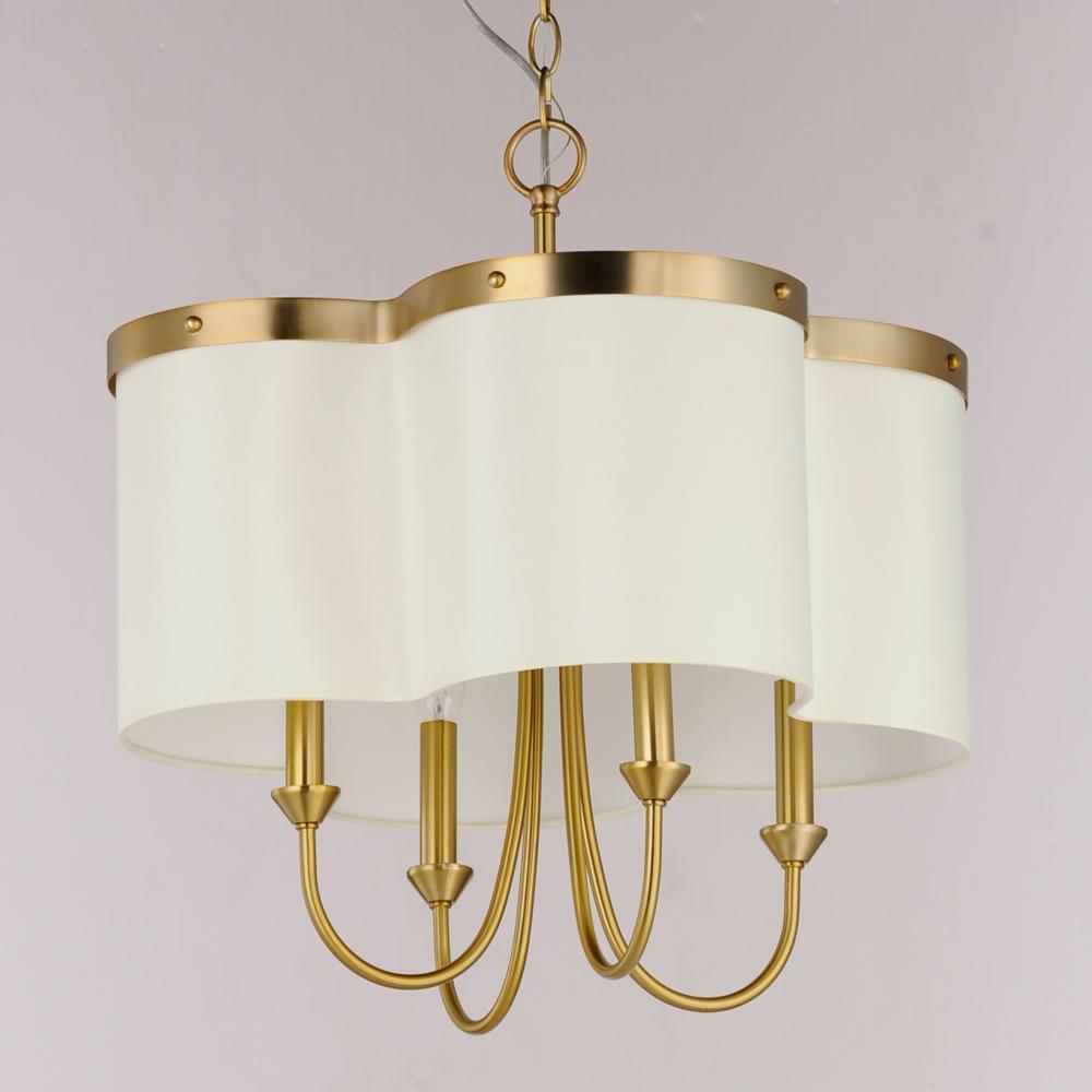 Maxim Lighting CLOVER 12246OFSBR Chandelier Bohemian - Brass