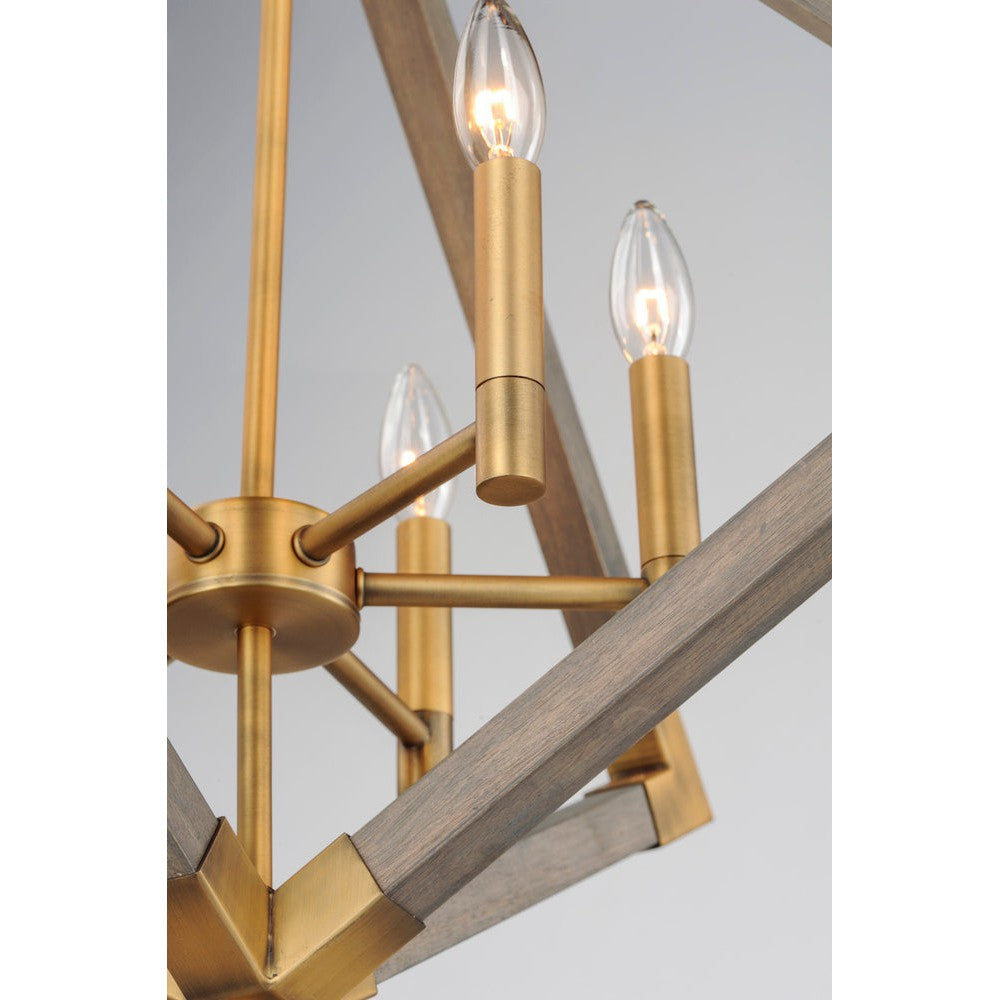 Maxim Lighting VECTOR 12259WOAB Pendant Modern - Antique Brass