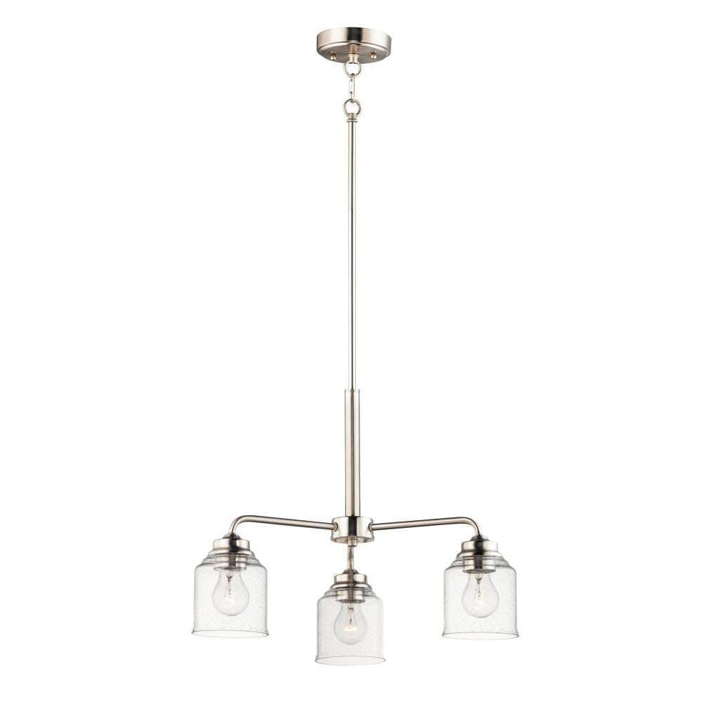 Maxim Lighting ACADIA 12260CDSN Chandelier Modern - Nickel