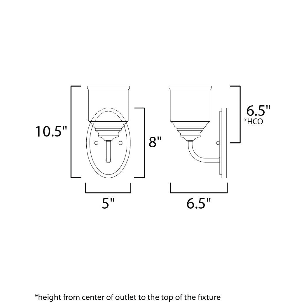 Maxim Lighting ACADIA 12261CDHR Sconce Modern - Miscellaneous