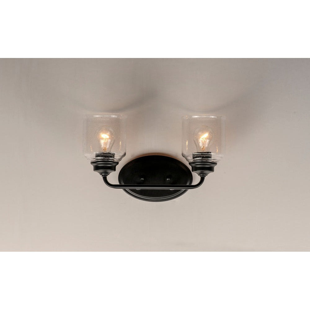 Maxim Lighting ACADIA 12262CDBK Bathroom Fixture Modern - Black