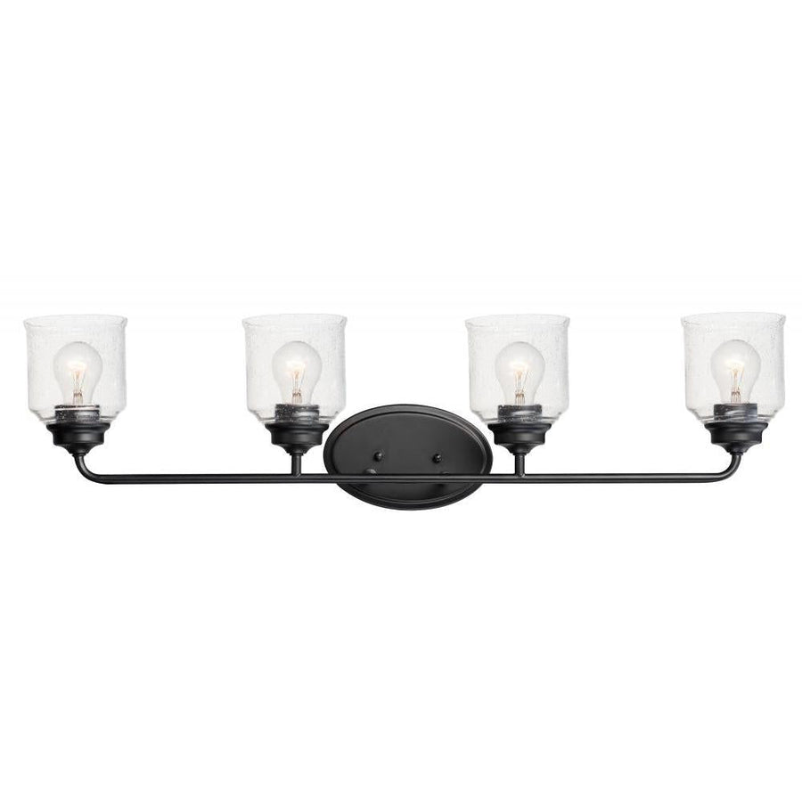Maxim Lighting 12264CDBK Acadia 35 Inch Bathroom Vanity - Black