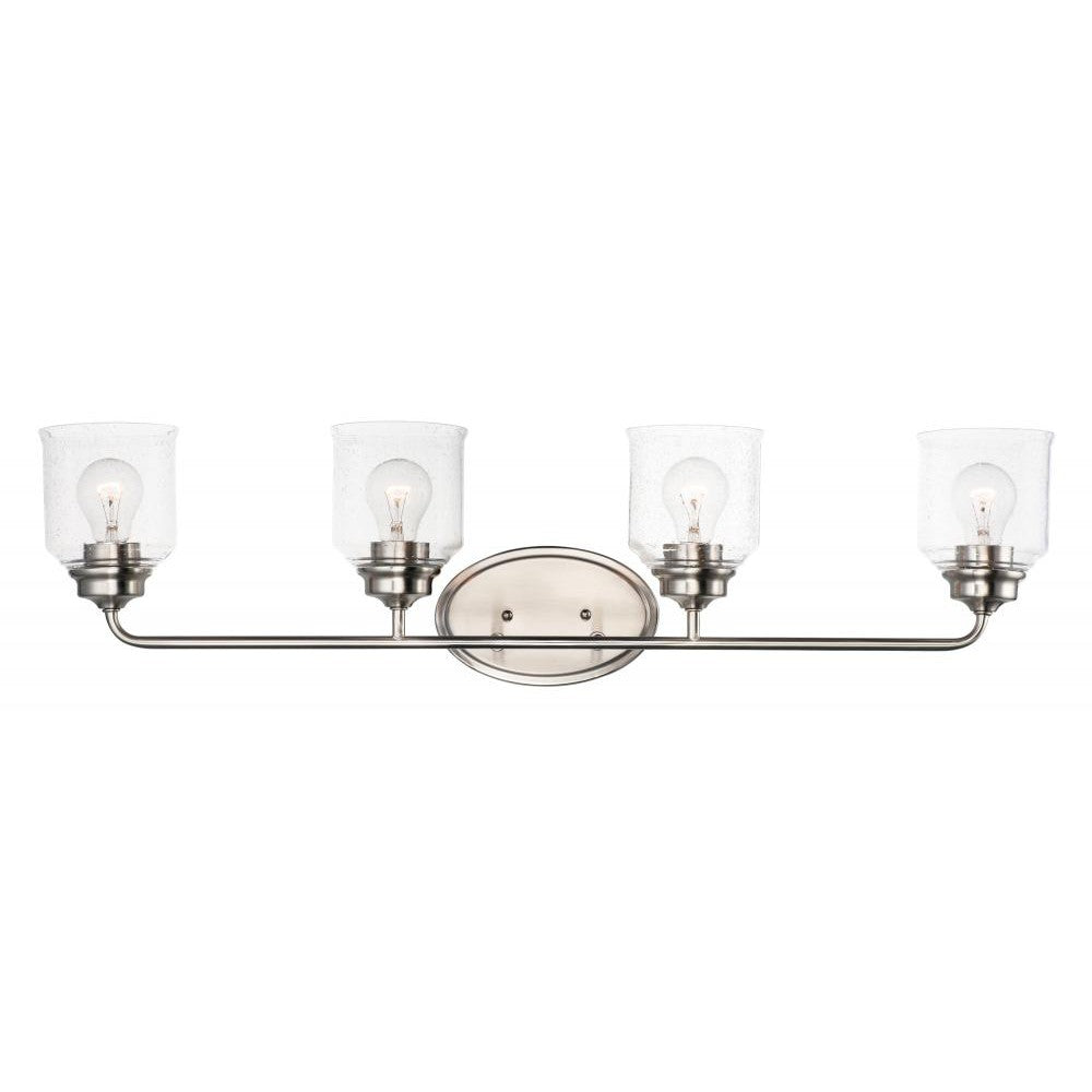 Maxim Lighting ACADIA 12264CDSN Bathroom Fixture Modern - Nickel