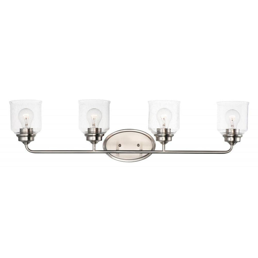 Maxim Lighting 12264CDSN Acadia 35 Inch Bathroom Vanity - Satin Nickel