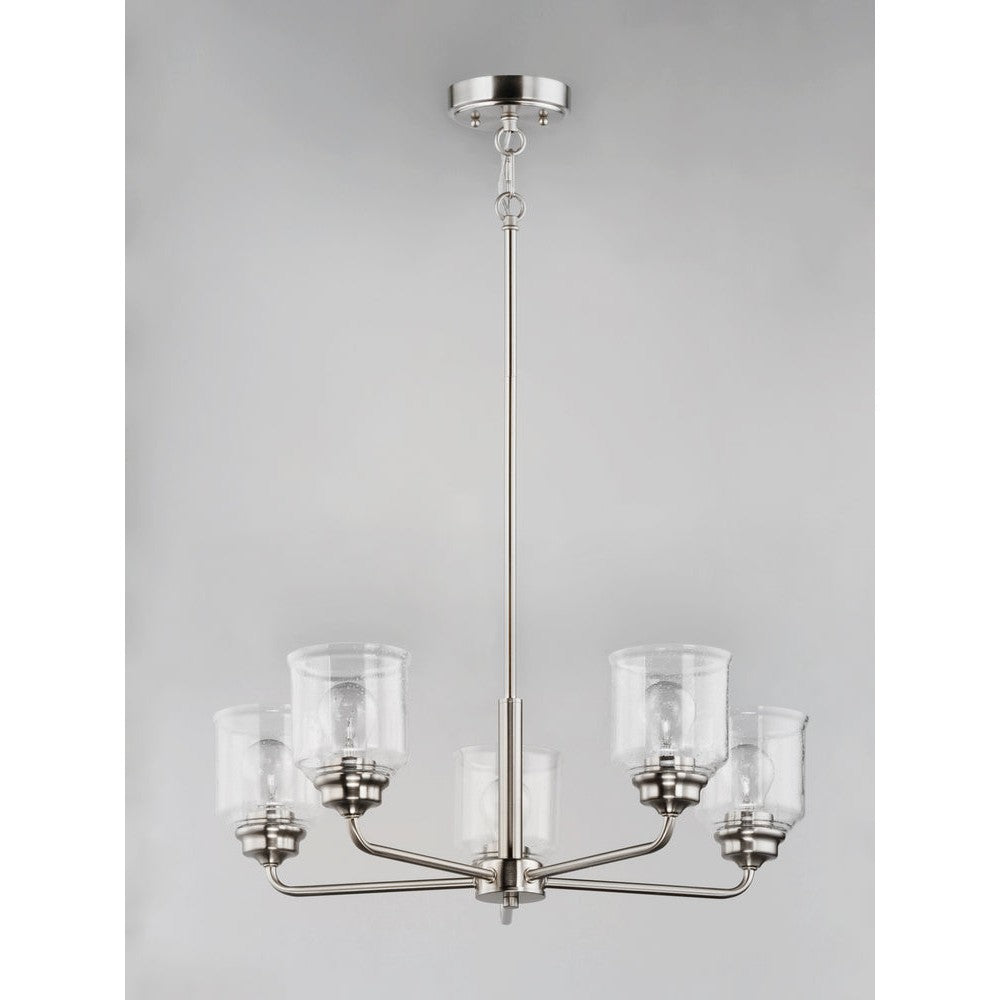 Maxim Lighting ACADIA 12266CDSN Chandelier Modern - Nickel