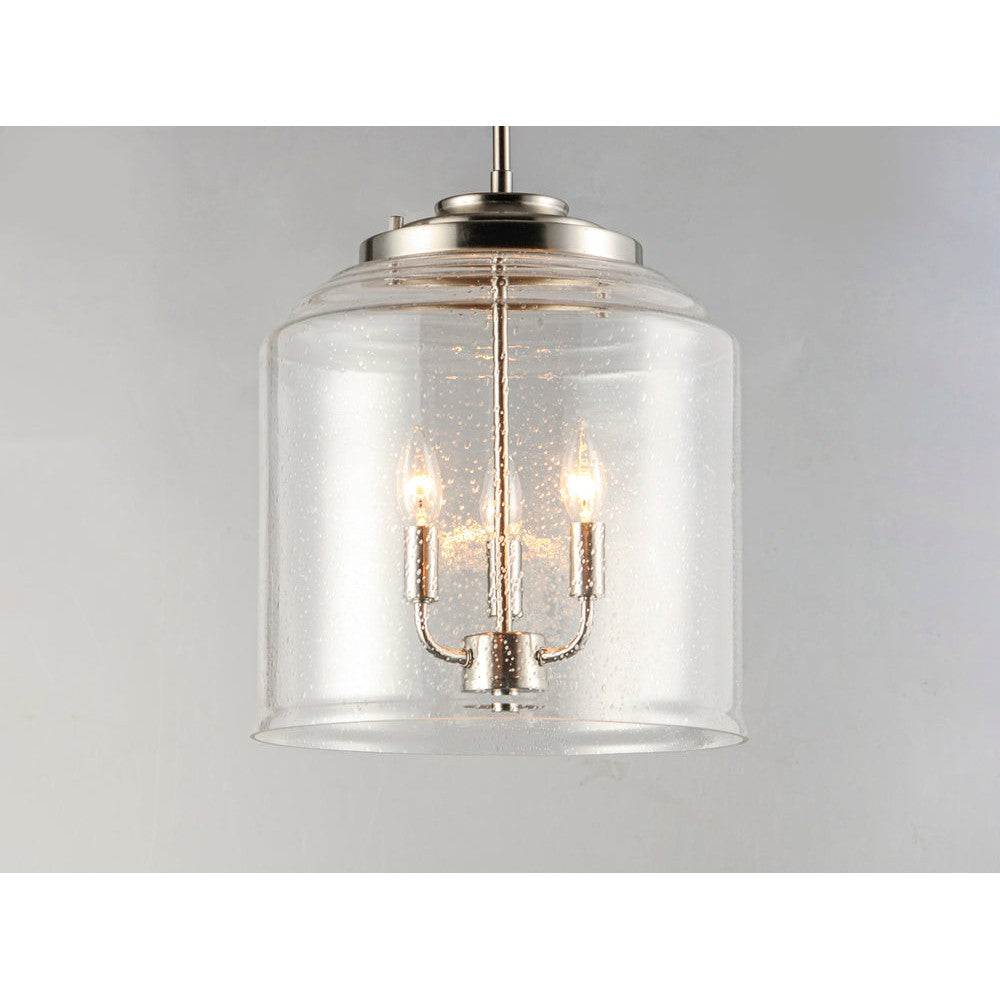 Maxim Lighting ACADIA 12273CDSN Pendant Modern - Nickel