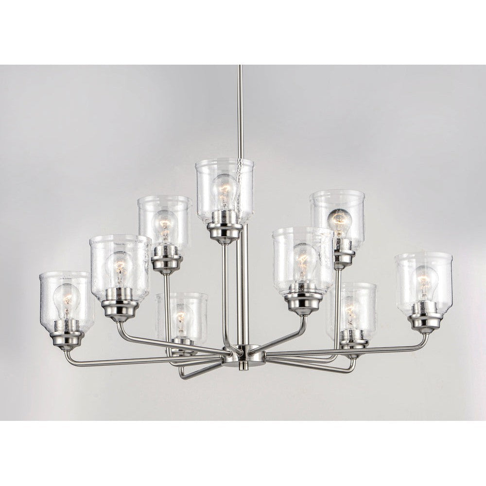 Maxim Lighting ACADIA 12277CDSN Chandelier Modern - Nickel