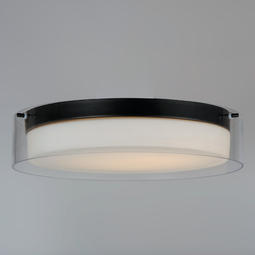 Maxim Lighting DUO 12284CLSWBK Flush Mount Transitional - Black