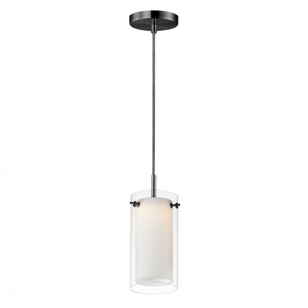 Maxim Lighting DUO 12289CLSWBK Mini Pendant Transitional - Black