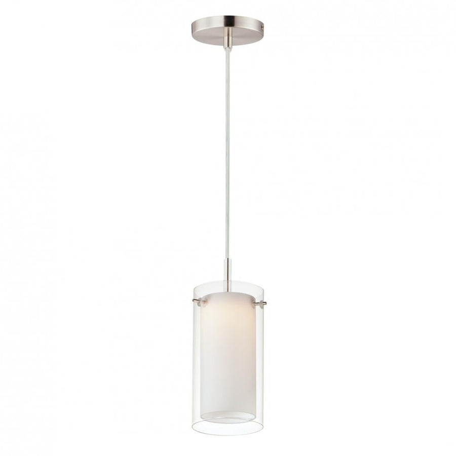 Maxim Lighting 12289CLSWSN Duo 4.5 Inch Mini Pendant – Satin Nickel