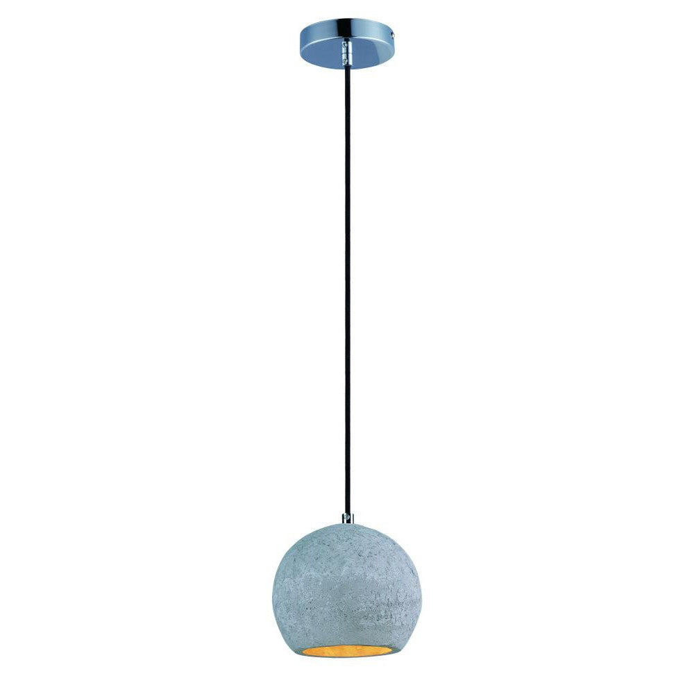 Maxim Lighting CRETE 12390GYPC Pendant Country Rustic - Chrome