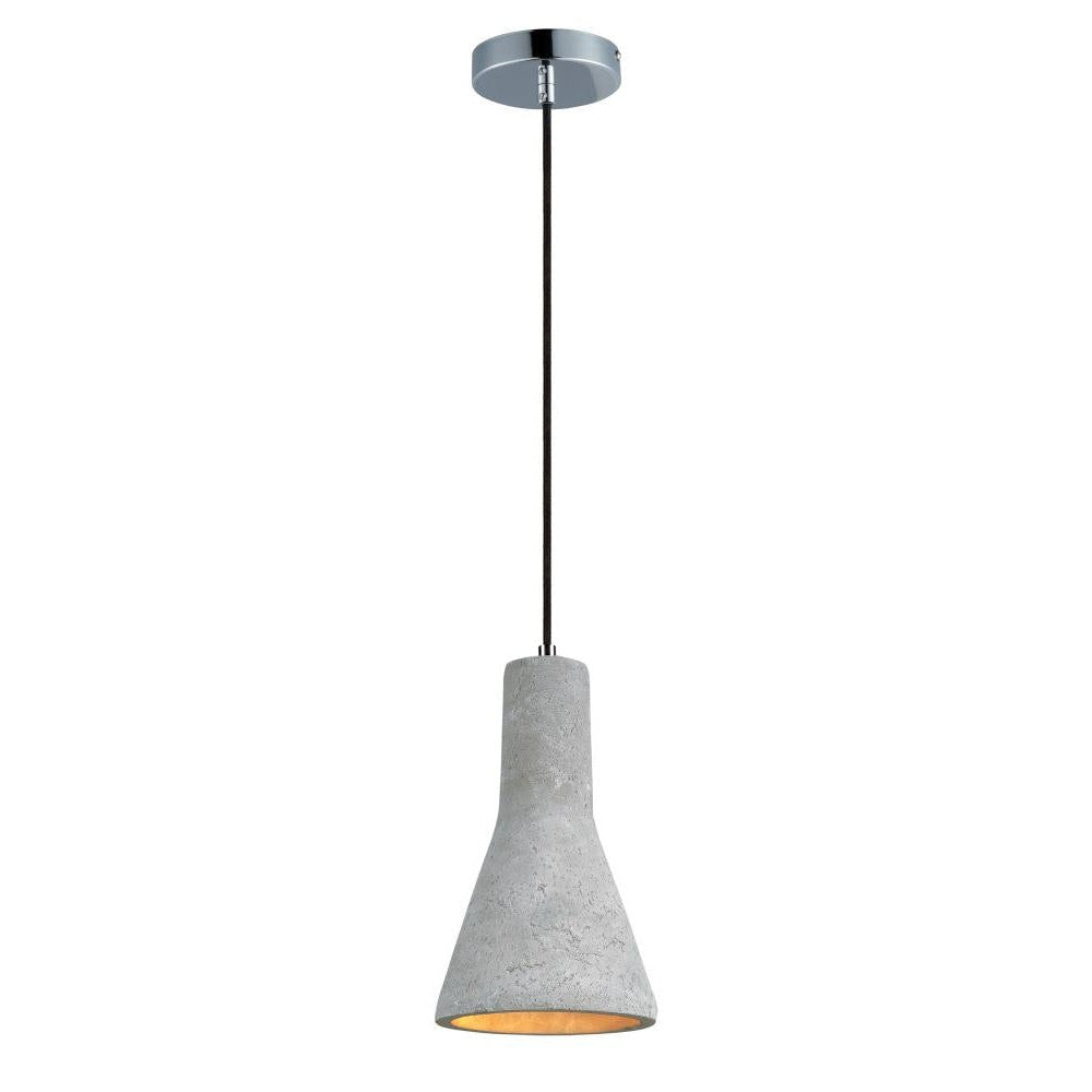 Maxim Lighting CRETE 12394GYPC Pendant Country Rustic - Chrome