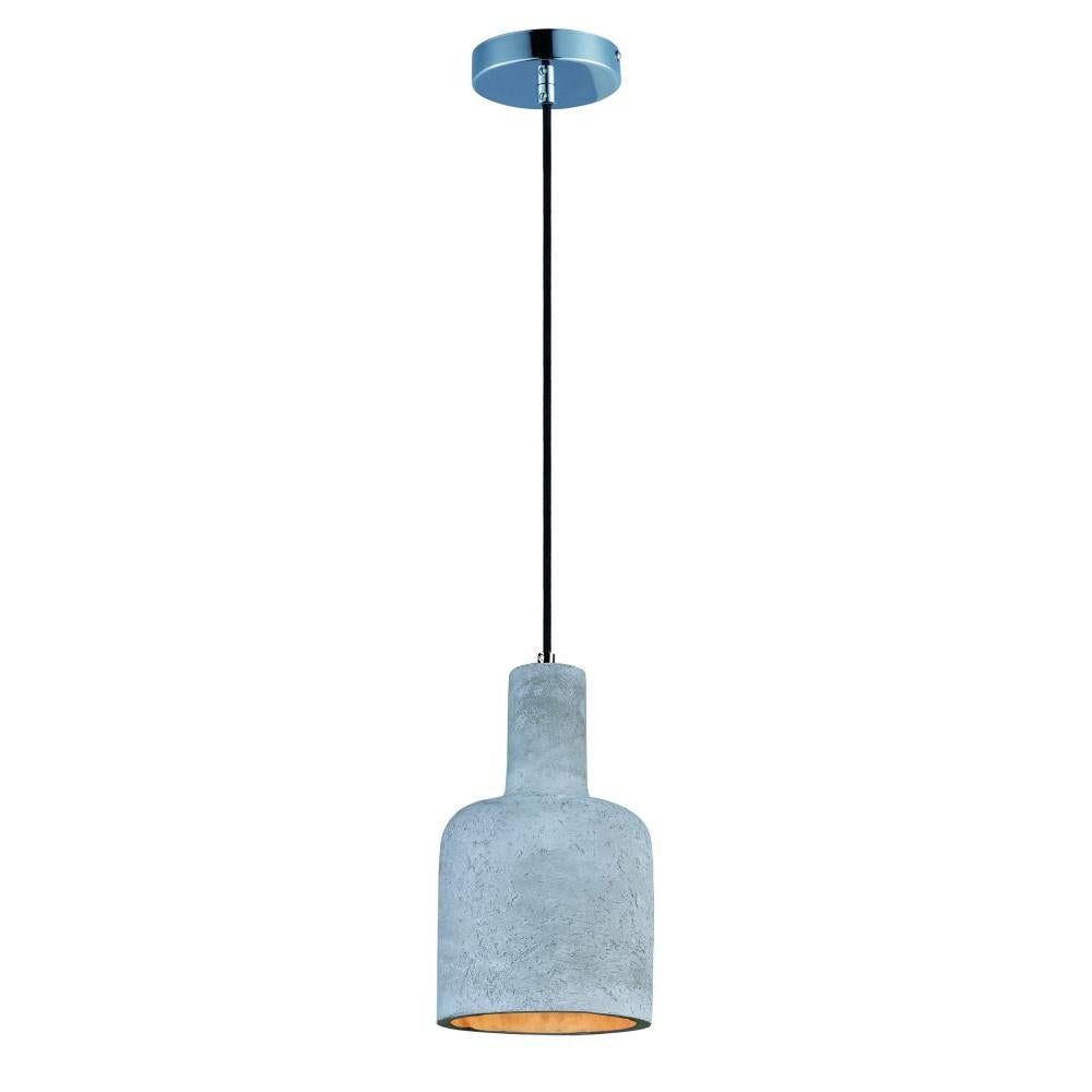 Crete 7.5 Inch Semi Flush Mount Light – Polished Chrome