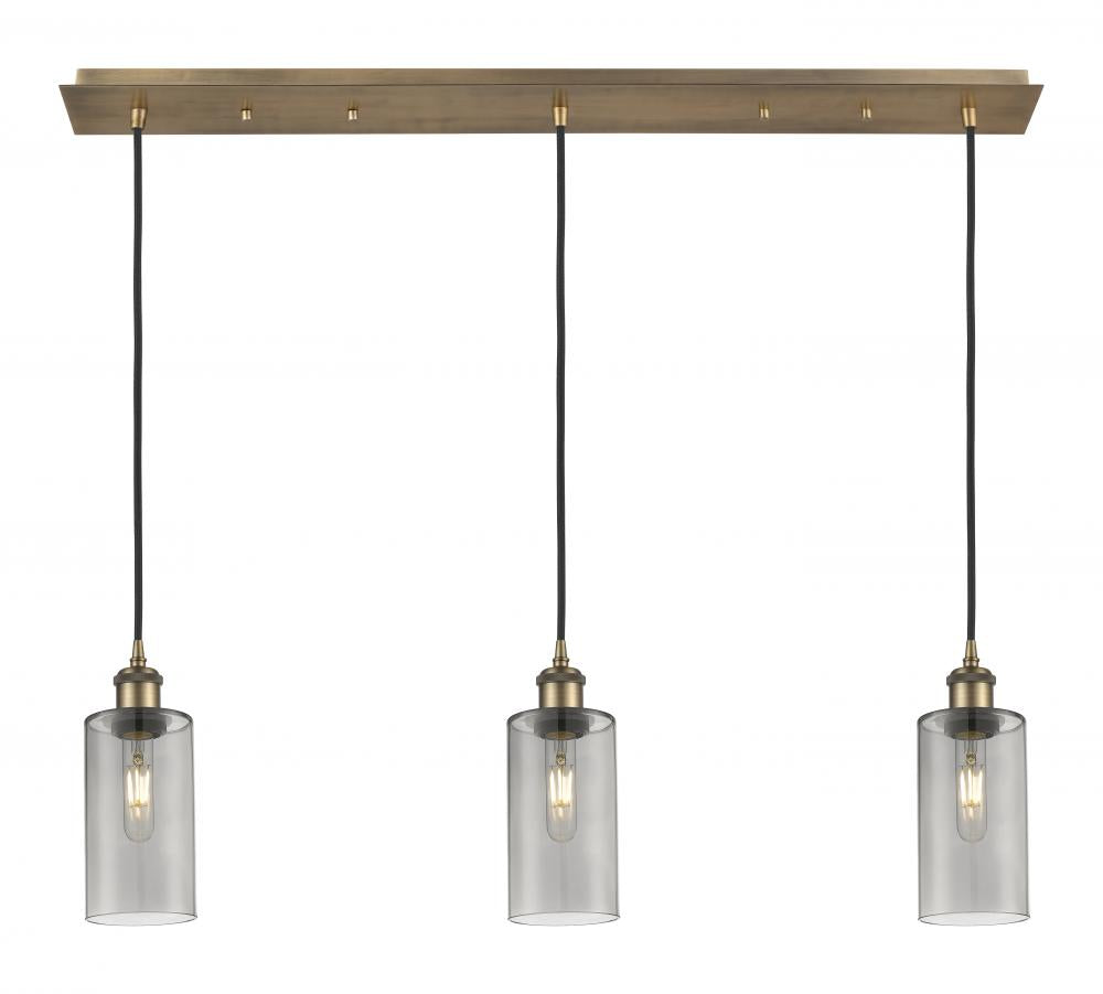 Innovations Lighting 123B-3P-BB-G434-7SM Pendant Art Deco - Damp Rated