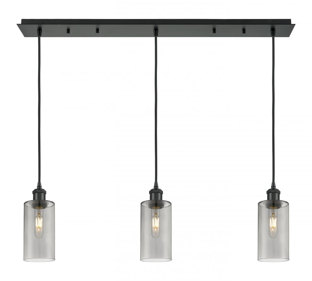 Innovations Lighting 123B-3P-BK-G434-7SM Pendant Art Deco - Damp Rated