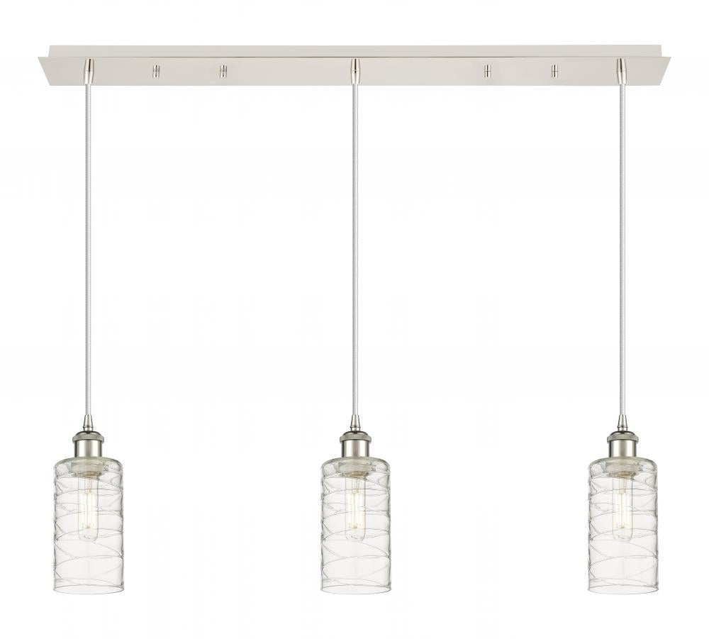 Innovations Lighting 123B-3P-PN-G434-7DE Pendant Art Deco - Damp Rated