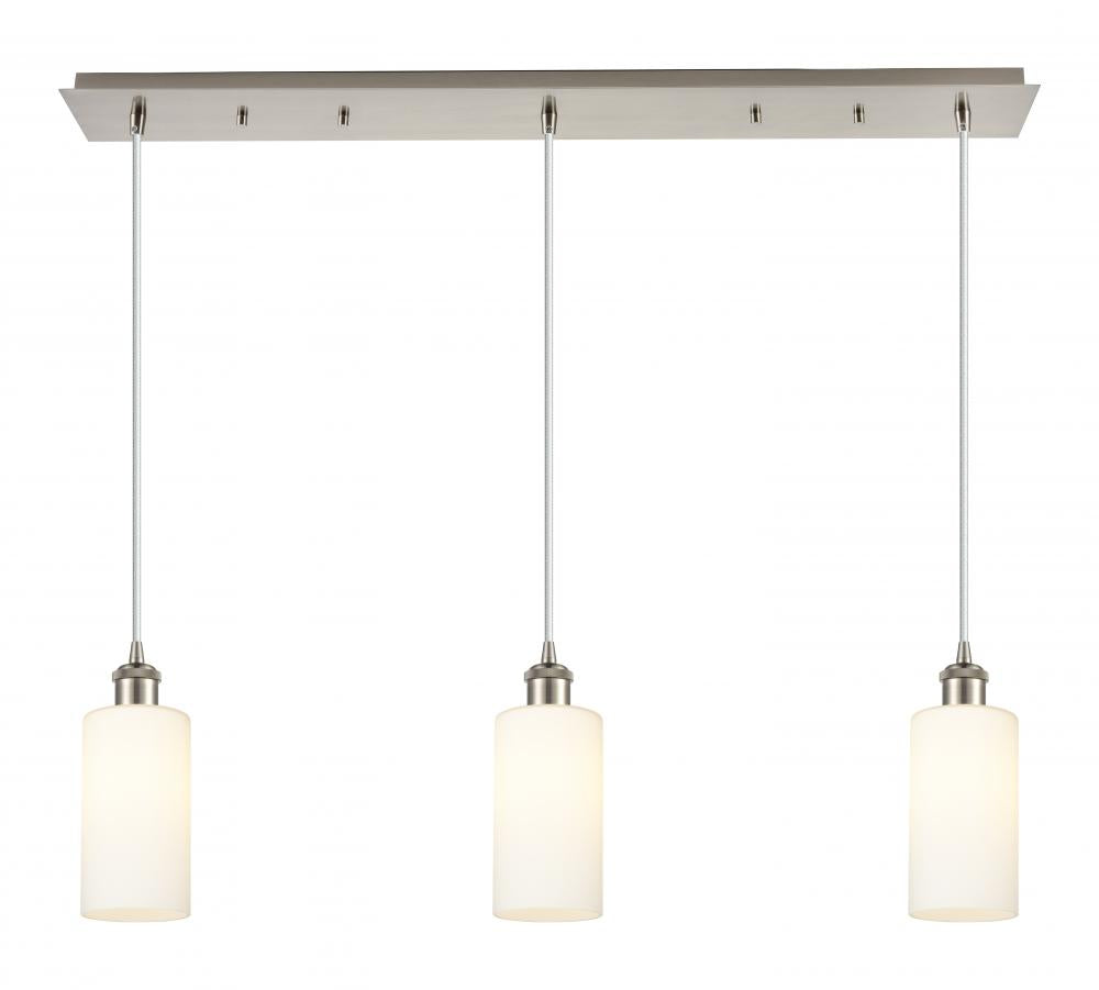 Innovations Lighting 123B-3P-SN-G434-7WH Pendant Art Deco - Damp Rated