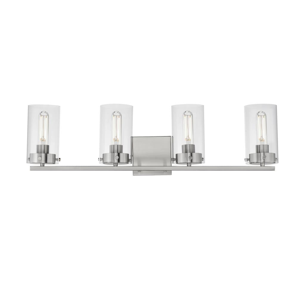 Pinn 3 Inch Bathroom Vanity - Satin Nickel