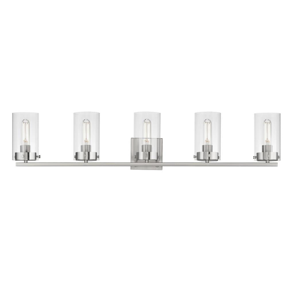 Pinn 39 Inch Bathroom Vanity - Satin Nickel