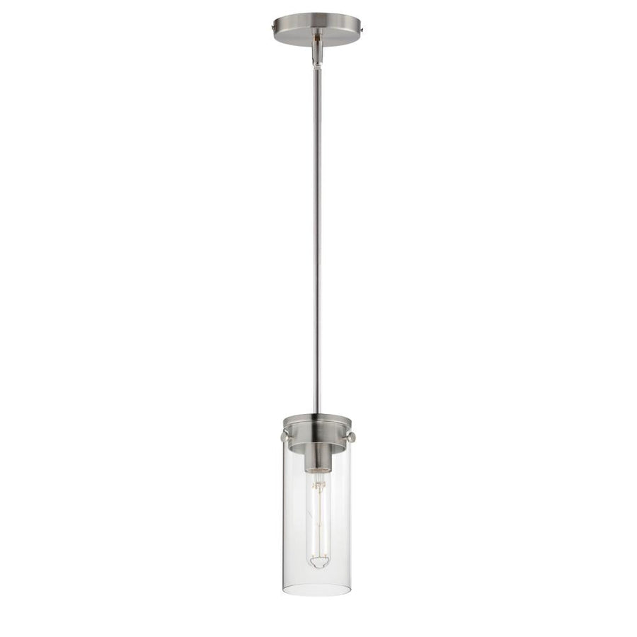 Maxim Lighting 12406CLSN Pinn 5 Inch Mini Pendant – Satin Nickel