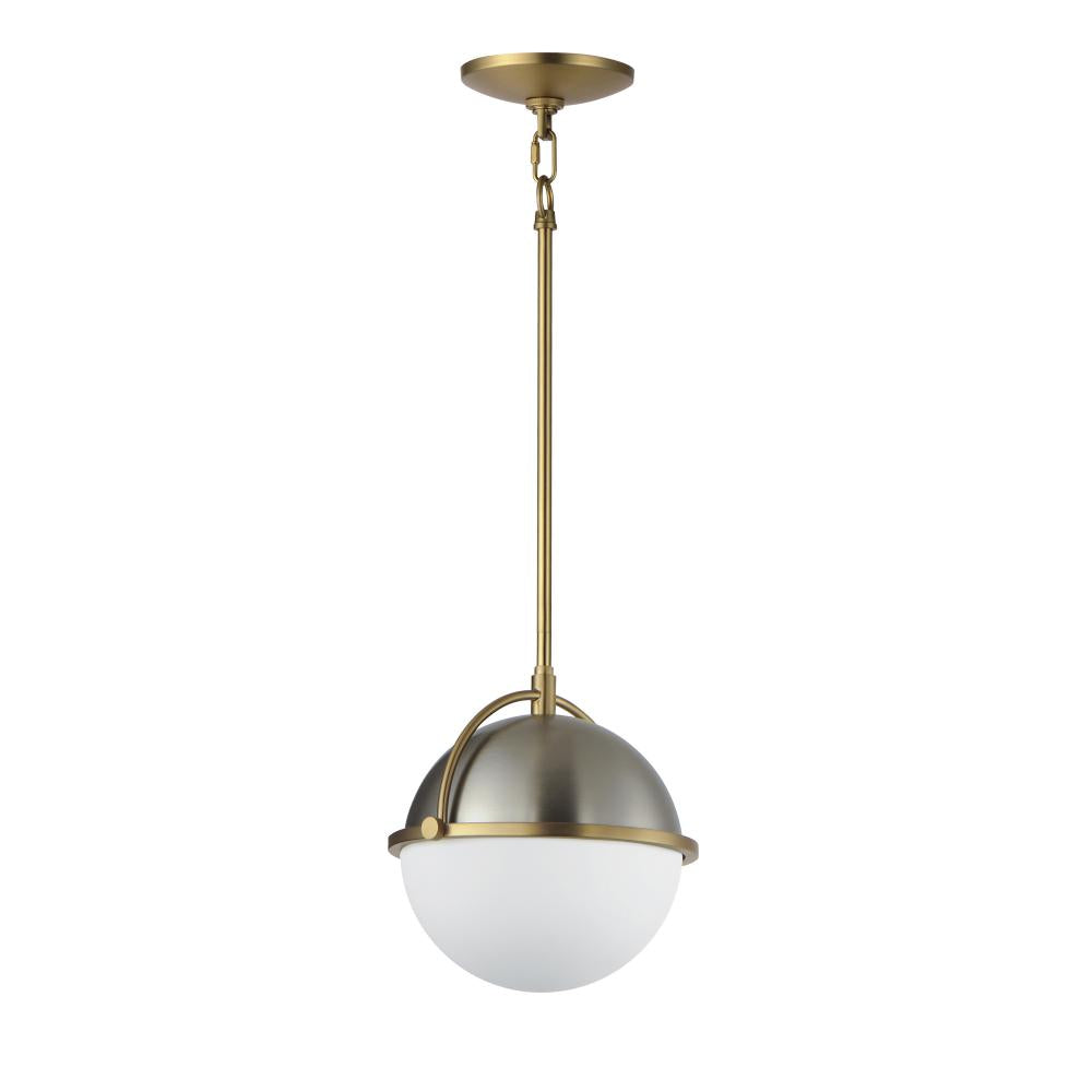 Maxim Lighting DUKE 12411SWSNSBR Pendant - Satin Nickel Satin Brass